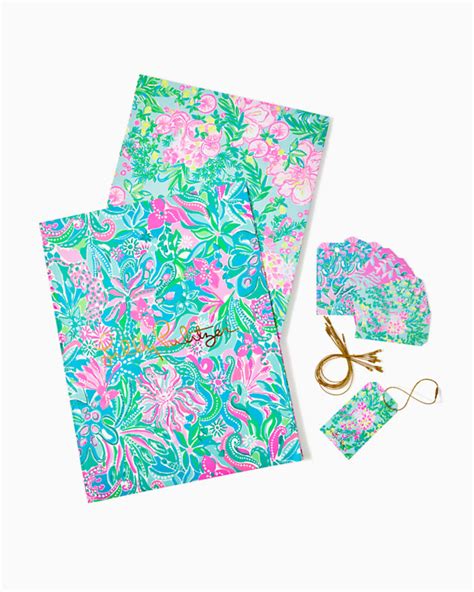 lilly pulitzer wrapping paper|lilly pulitzer personalized stationery.